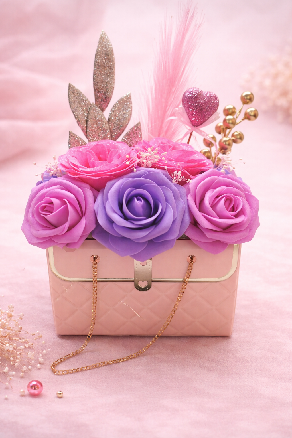 sac florale rose angelcreations 